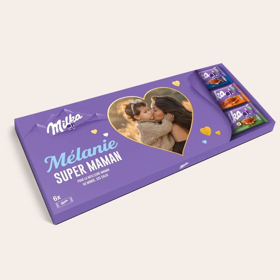 Personalized Milka Mega Chocolate Bar - Image 4