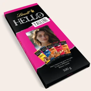 Tablette de chocolat XL Lindt Hello
